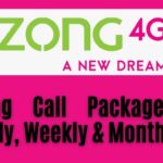 Zong Call packages