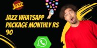 Jazz WhatsApp Package Monthly Rs 90